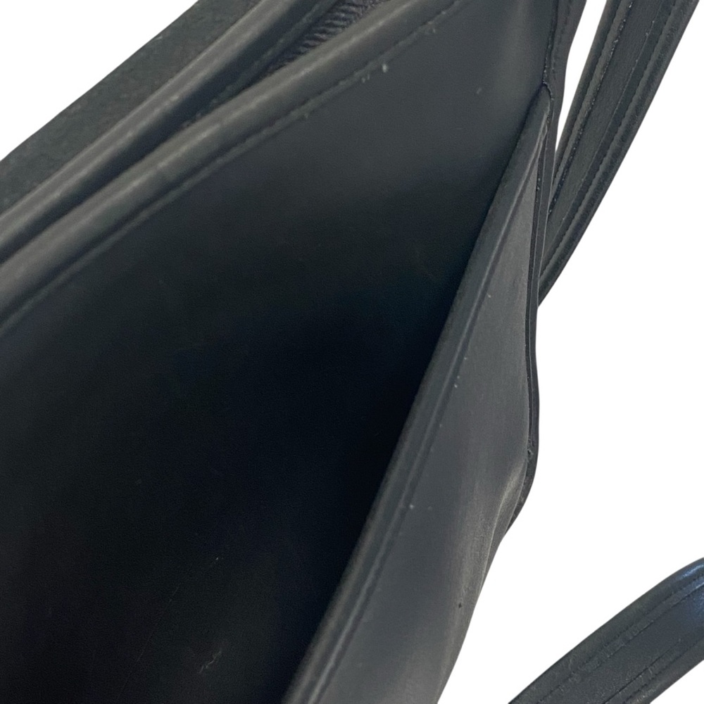 Coach Vintage Black Studio Flap Black Leather Crossbody - Excellent Condition - Picture 6 of 16